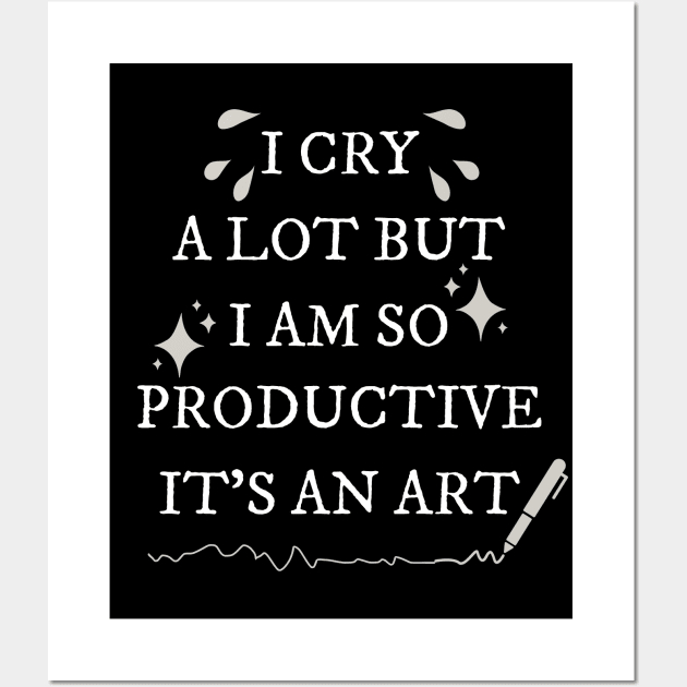 I Am So Productive Wall Art by Likeable Design